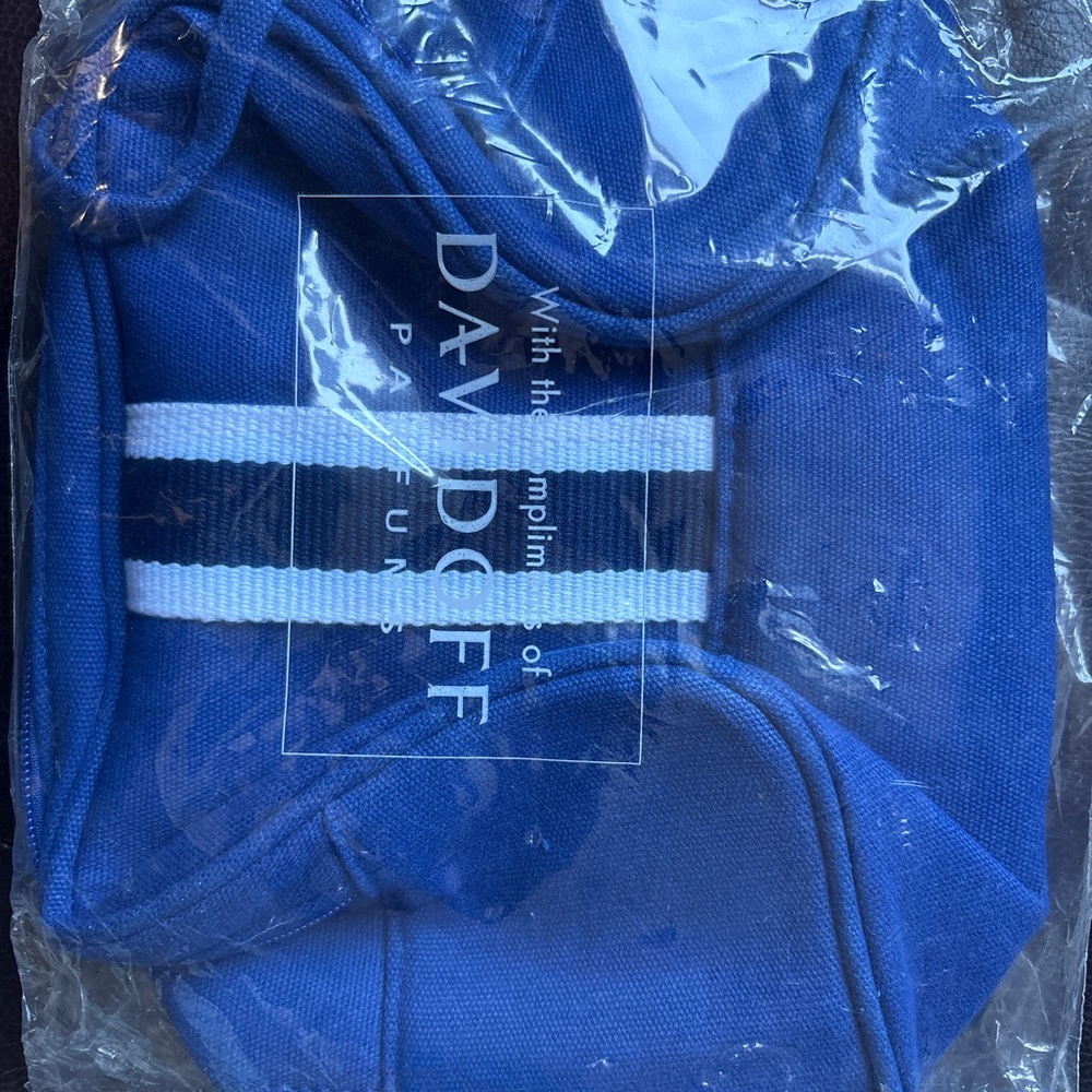 Blue Toiletry Bag for Men
